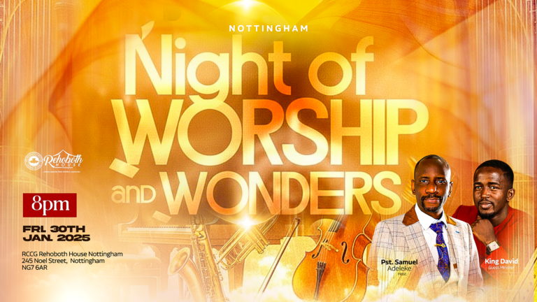Nottingham Night of Worship and Wonders